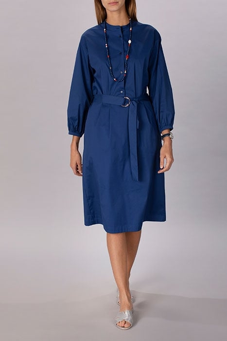 BLUE COTTON DRESS BLUE 3