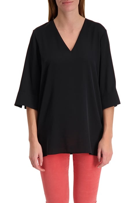 SILK TUNIC BLACK 1