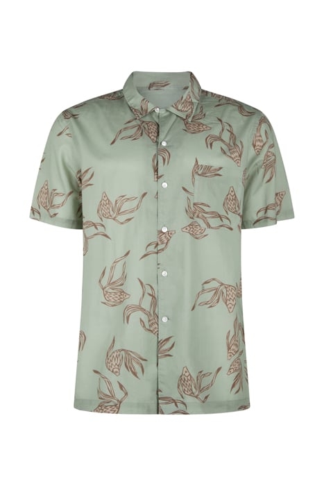 RESORT SHORT SLEEVE SHIRT SOFT SAGE 1