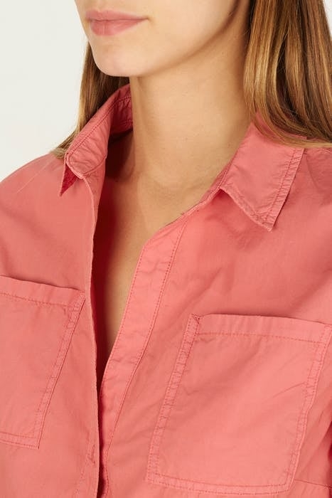 CHEST POCKET SHIRT CYCLAMEN 4