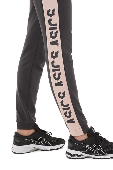 SPORT LOGO PANT GRAPHITE GREY/GINGER PEACH 5