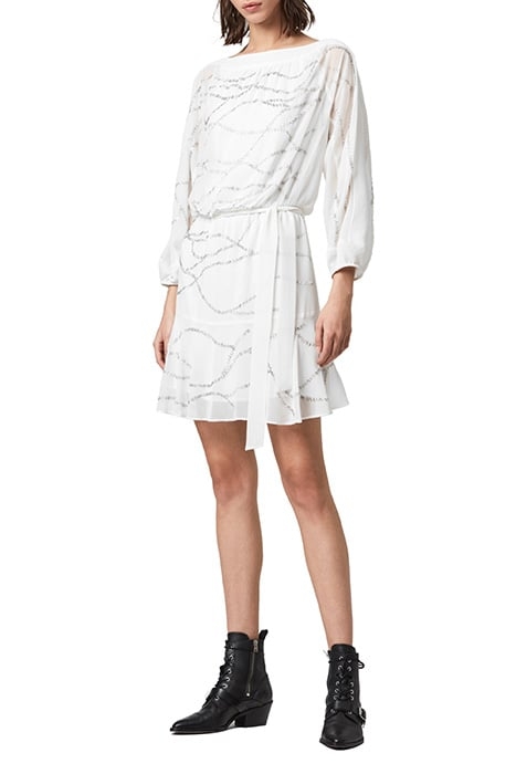 LACI EMBELLISHED DRE CHALK WHITE 3