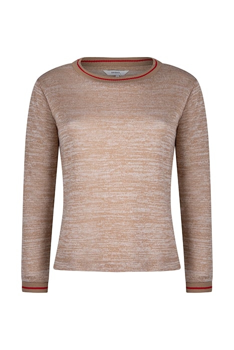 T-SHIRT LONG SLEEVES CAMEL HTR 1