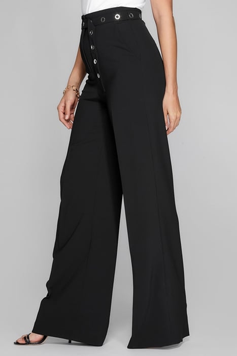 ANDRE WIDE LEG PANT JET BLACK A996 3