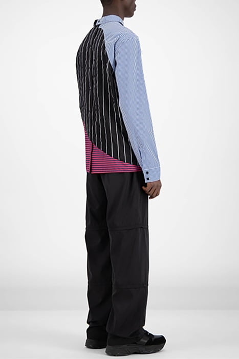 BLACK STRIPED HADEE SHIRT 4