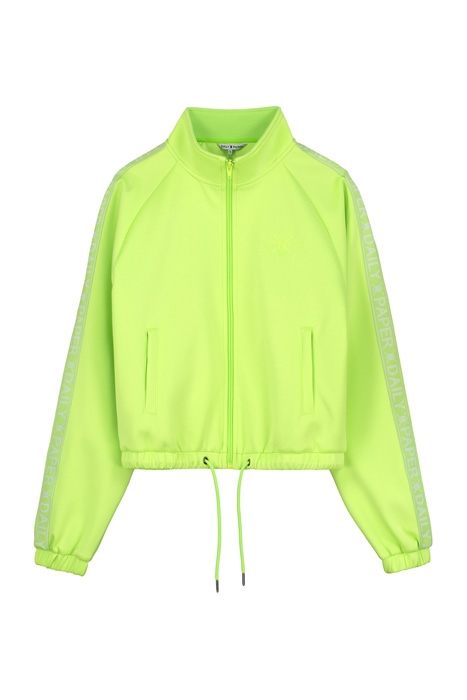SHARP GREEN TAPE LOGO FRACKT JACKET 5