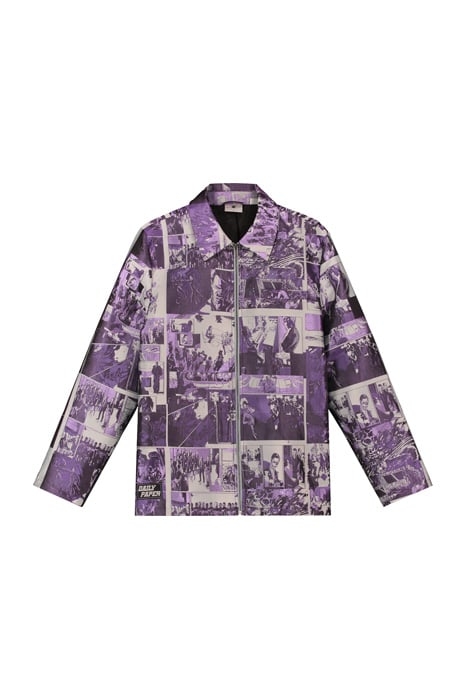 PURPLE COMIC JAMA JACKET 4