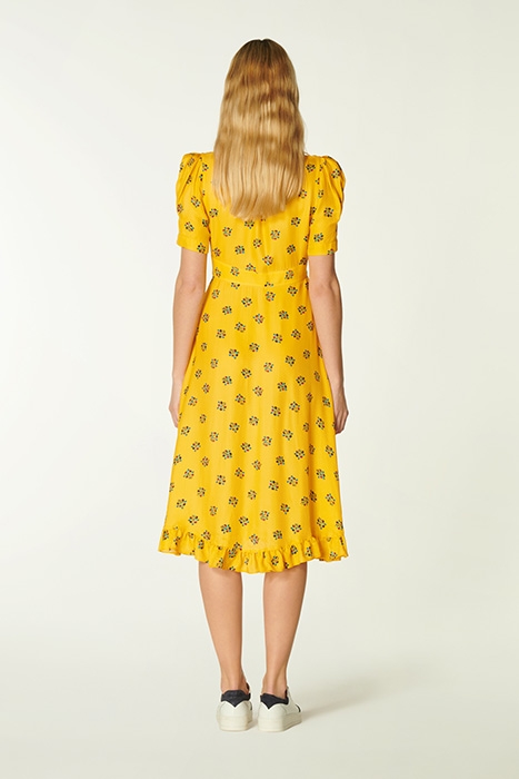 ELSON MIDI DRESS YELLOW 2