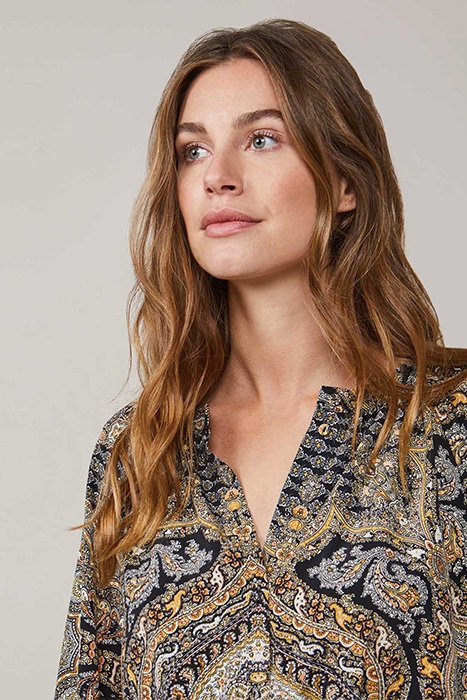 DRESS ALL-OVER PRINT BLACK 4