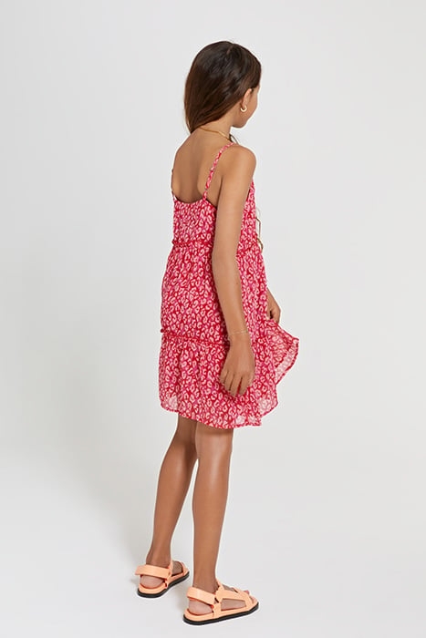 JAKARTA SPAGHETTI DRESS CHILI RED 4