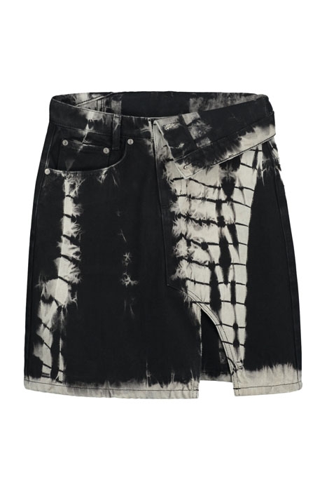 SHIBORI DENIM HUNA SKIRT 4