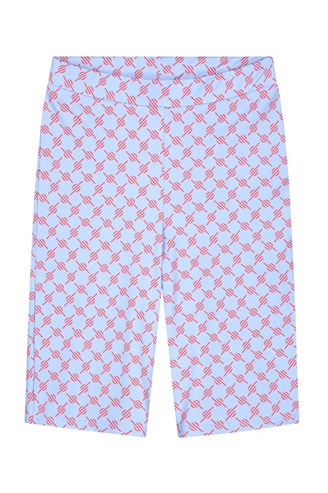 BLUE RED MONOGRAM KYCLING SHORTS 2