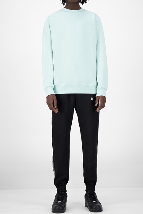 PASTEL TURQUOISE DERIB SWEATER 1