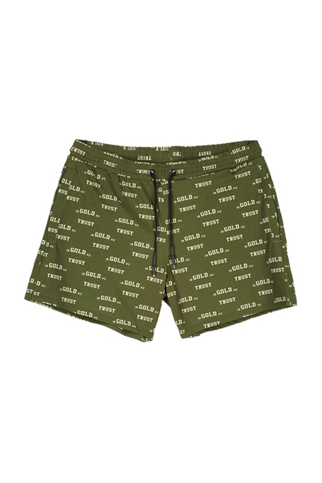 CHAIN EMBROIDERY SWIMSHORTS FOREST NIGHT 1