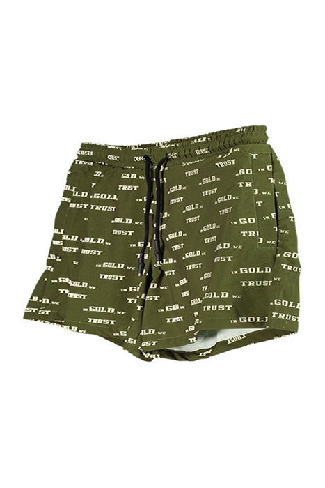 CHAIN EMBROIDERY SWIMSHORTS FOREST NIGHT 3