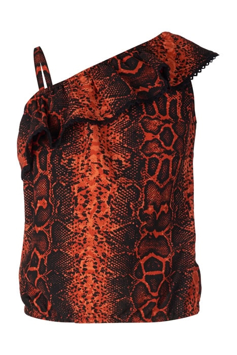 HESTER TOP DARKORANGE Jill & Mitch By Shoeby 2