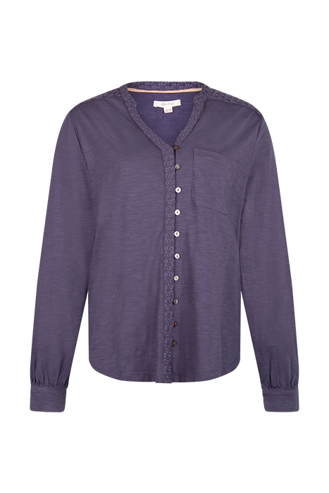 NIGELLA JERSEY SHIRT DARK PURPLE 1