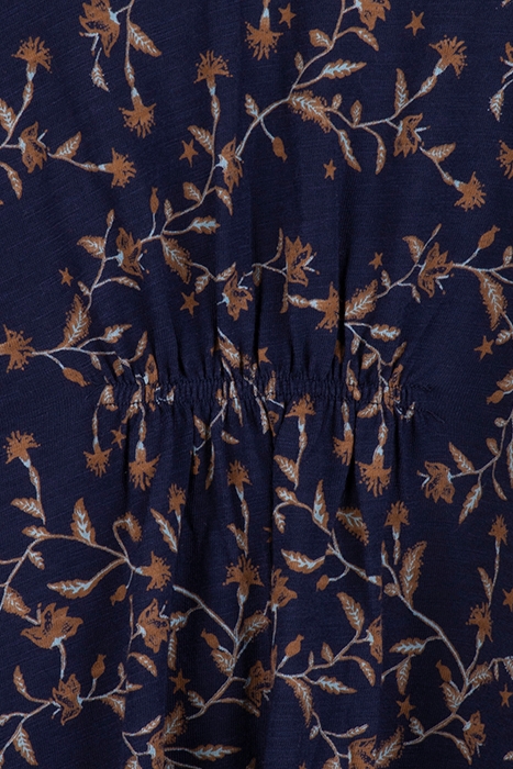 HALLIE JERSEY TUNIC NAVY MULTI 6