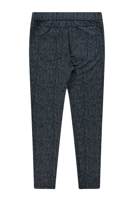 JODIE PRINTED PONTE JEGGING BLACK MULTI 2