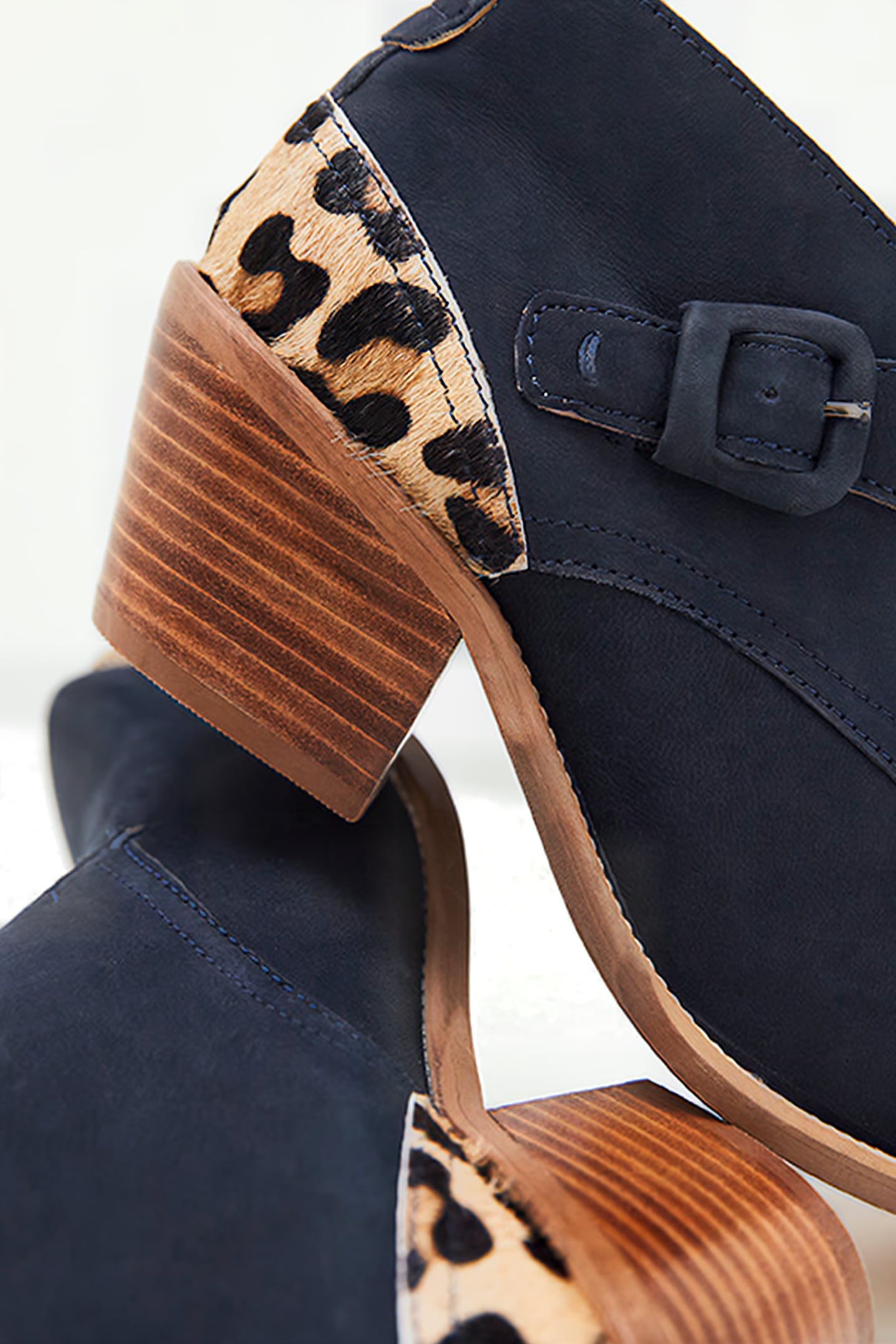 WESTERN MONK ANKLE BOOT DARK NAVY 4