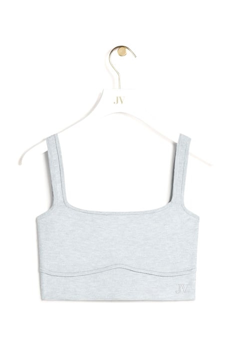 TINITY TOP LIGHT GREY MELANGE 5