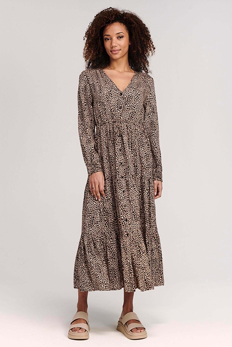 LADIES AZORES DRESS PANTAR BAY TOASTED ALMOND BEIGE 1