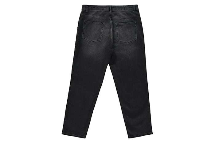 SMILEY BLACK DENIM PANT JET BLACK 2