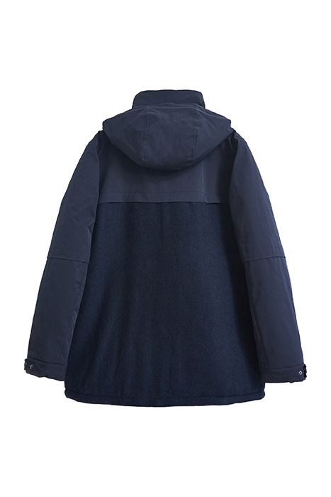 DANTON FABRIC MIX PARKA DARK NAVY 6
