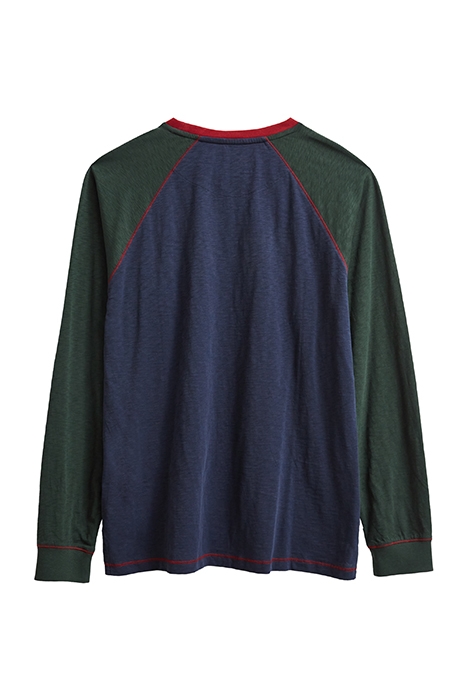 ROBBIE RAGLAN TEE NAVY MULTI 6