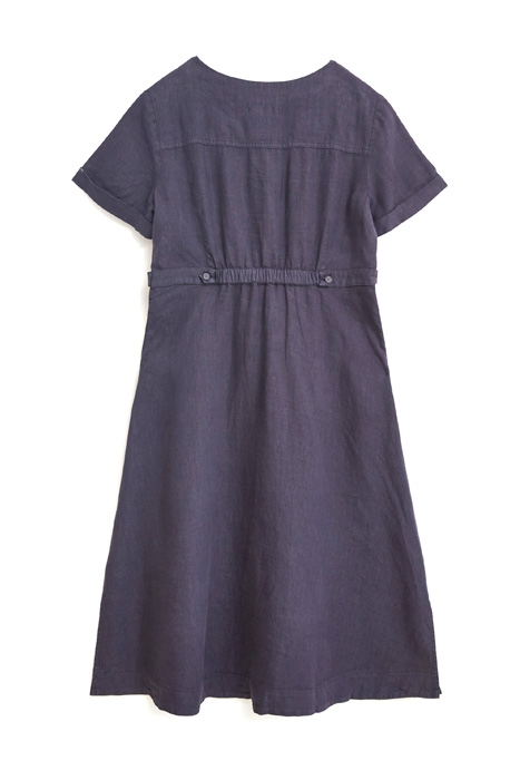 IVY LINEN MINI DRESS  PURPLE 6