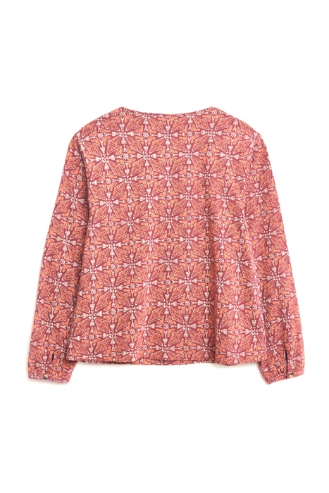 BEA JERSEY TOP PLUM MULTI 6
