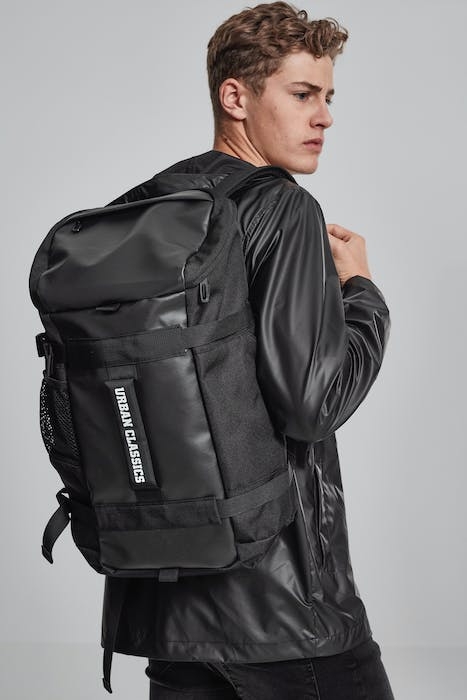 LIGHT PULL OVER JACKET BLACK 6