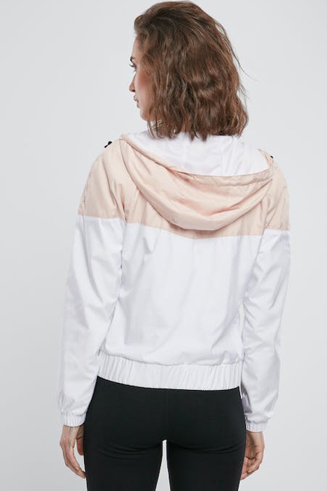 LADIES ARROW WINDBREAKER LIGHTPINK/WHITE/BLACK 3