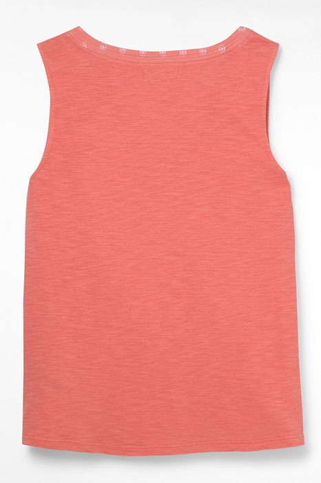 PALM TREE JERSEY VEST PINK 6