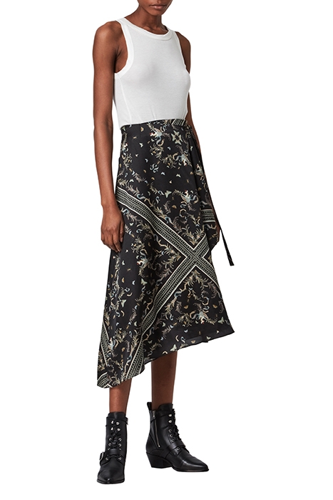 MAIA ASSAM SKIRT BLACK 2