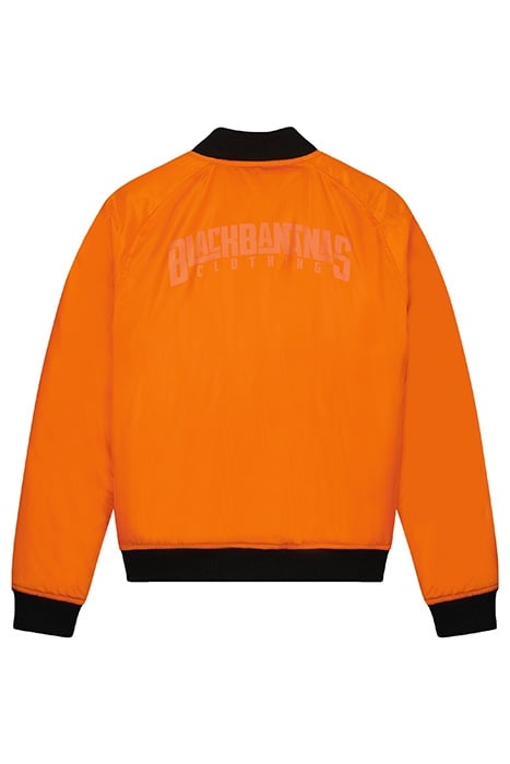 F-21 BOMBER JACKET BLACK/ORANGE 6