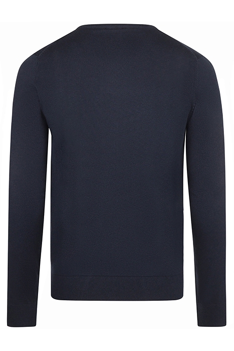 ZIP MOCK COTTON/NYLON/MERINO BLACK IRIS (NAVY) 4