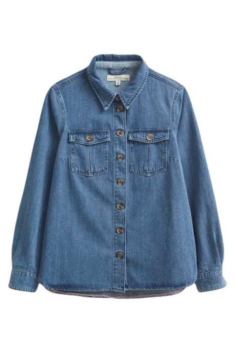 BLAIR DENIM SHIRT MID DENIM 1