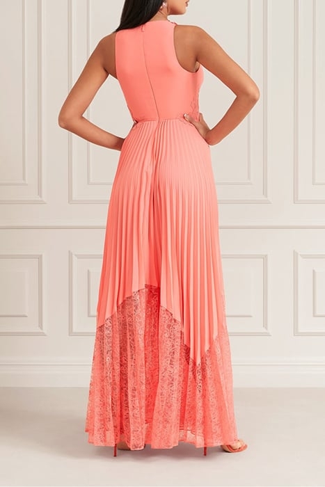 JASMINE LONG DRESS CORAL PEONIE 2
