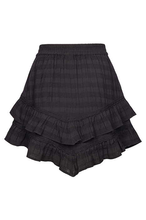 LADIES BOLOGNA SKIRT TASMANIA STRIPE BLACK 6