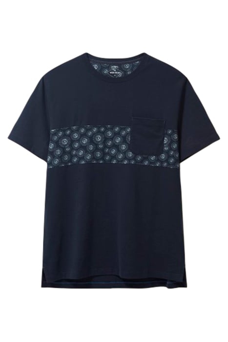 HINES CIRCLE GRAPHIC T-SHIRT DARK NAVY 1