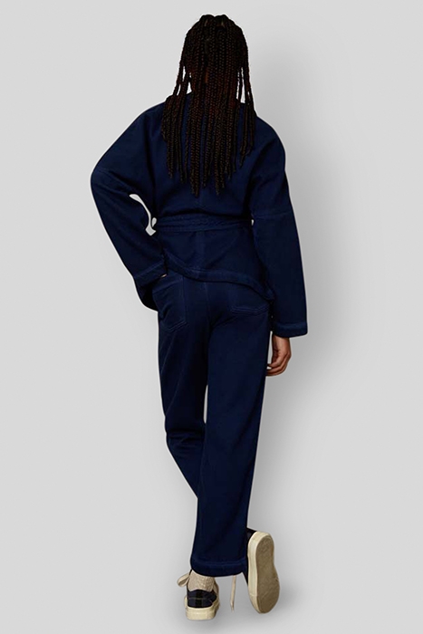 TANAQUIL CROPPED NAVY RECYCROM NAVY RECYCROM 4