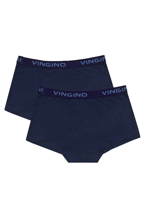 UNDER PANTS GIRLS 2-PACK DARK BLUE 2