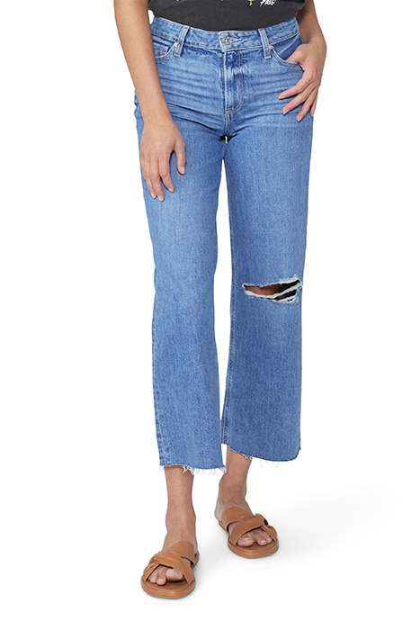 NELLIE RAW HEM DANDELION DESTRUCTED 1