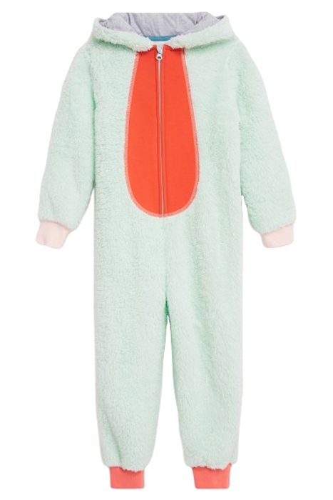 DINO ONESIE  TEAL 1