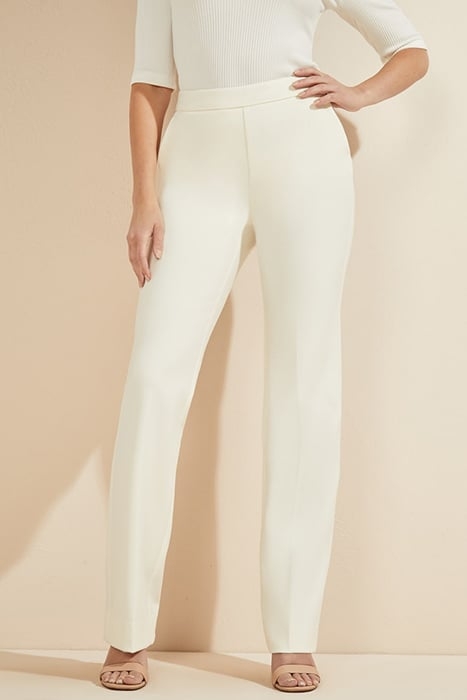 SALLY PANT WARM STRAIGHT WHITE 1