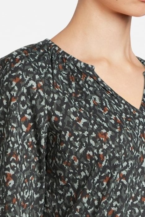 BLOUSE JERSEY LONG SLEEVES ROSEMARY GREEN 4