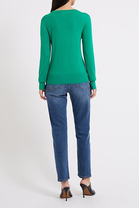 CREW NECK EMERALD GREEN 3