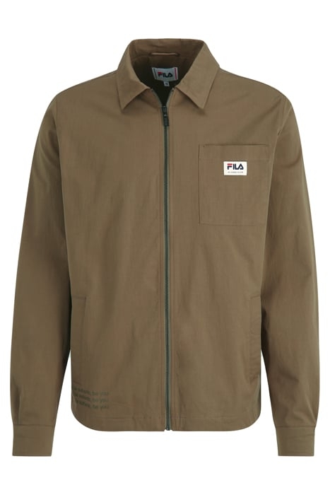 TERMOLI COACH JACKET BURNT OLIVE 1