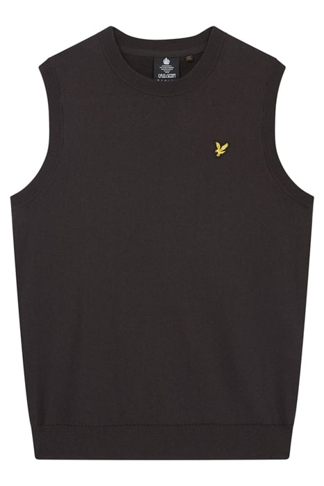 CREW NECK VEST GUNMETAL 5